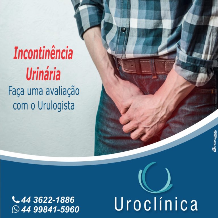 perguntas sobre incontinência urinária Uroclinica Umuarama